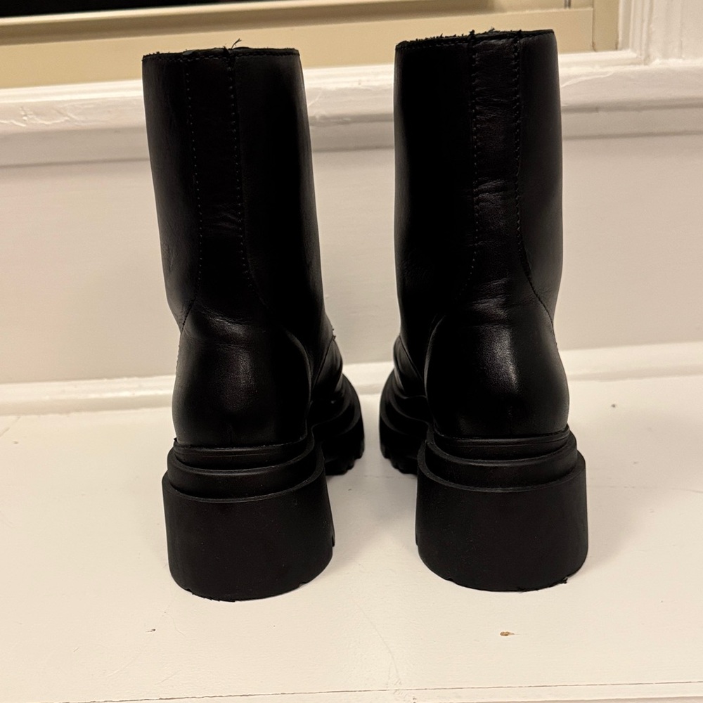 Thursday Boot Company Black Women's Combat Boots - Picture 4 of 6